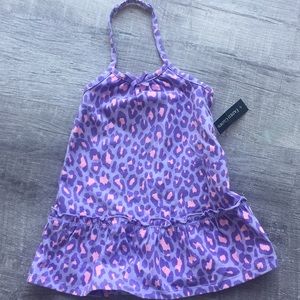 Toddler Girls 18 Months Purple Halter Dress NWT